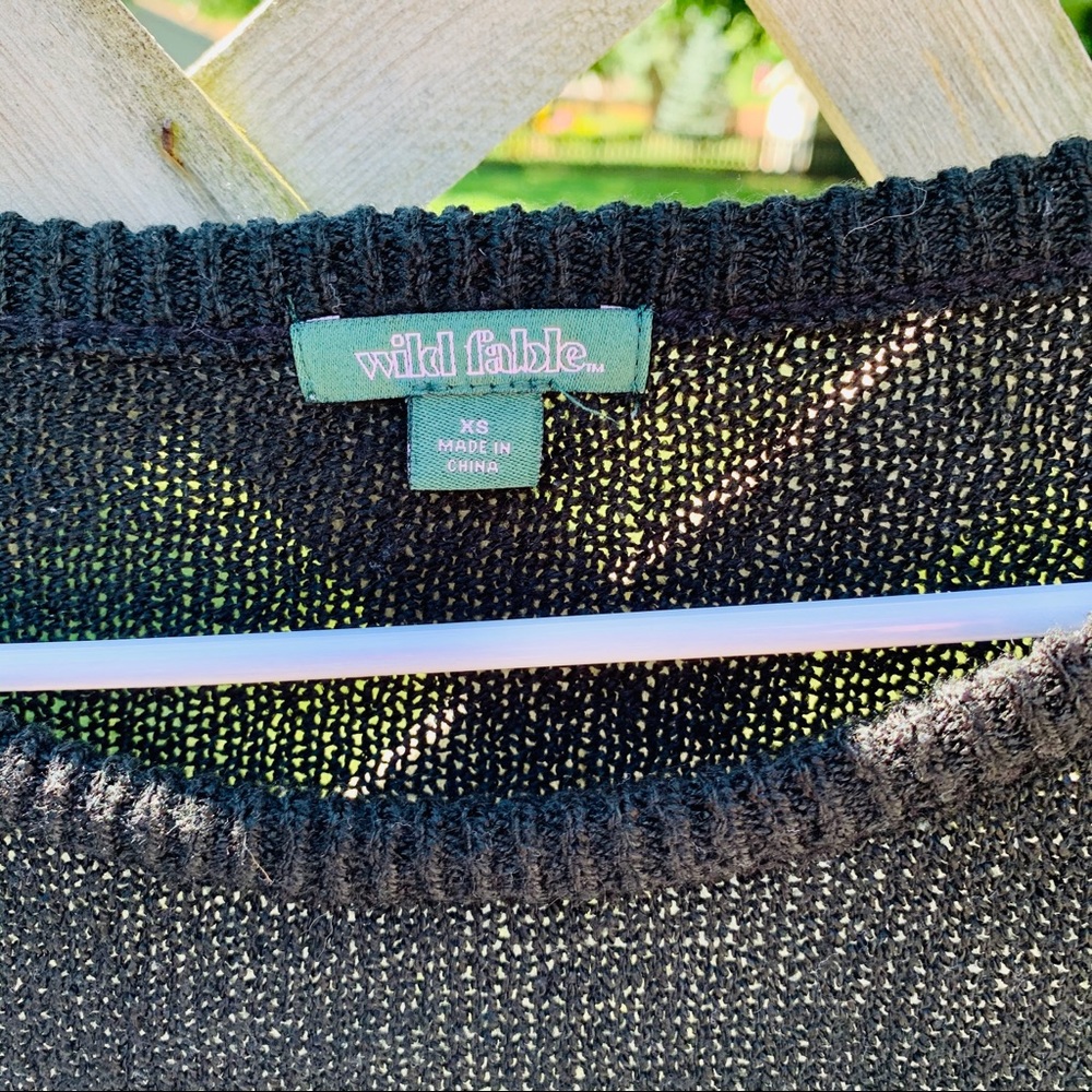 Black & White Striped Sweater - Picture 5 of 5